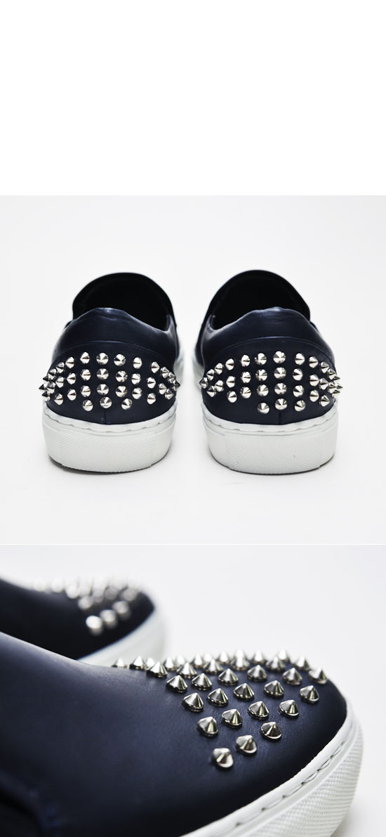 cowhide slip on shoes